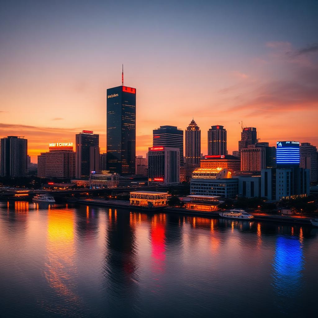Ho Chi Minh City skyline